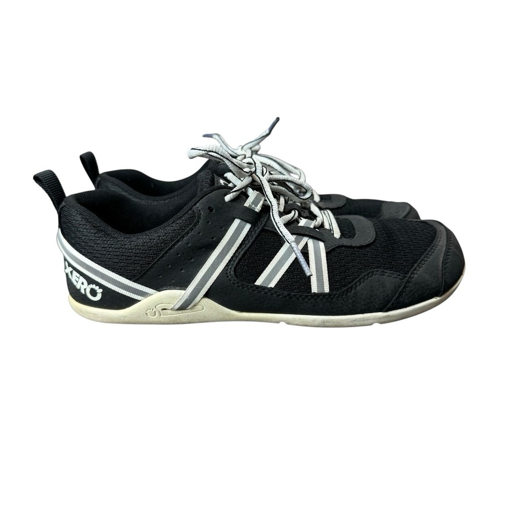 Xero Shoes Prio Women's Size 8.5 Black Barefoot Lightweight Running Workout Shoe